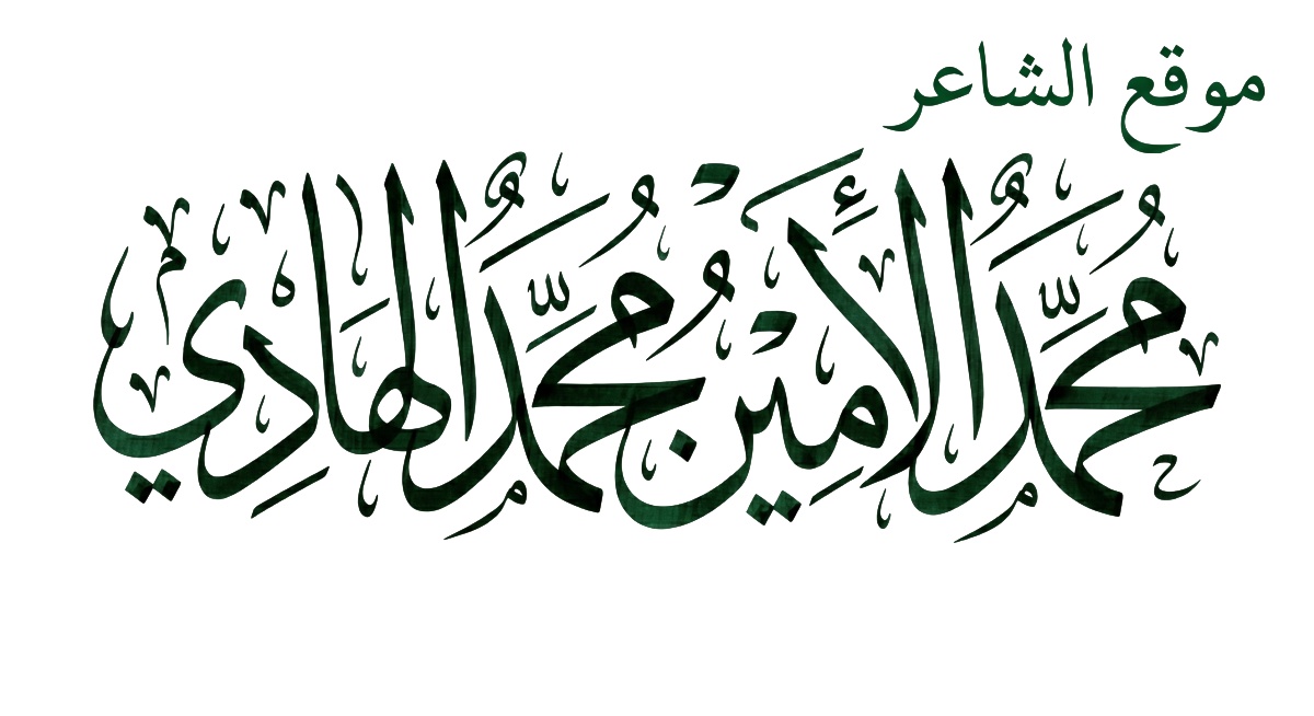 موقع الشاعر محمد الأمين محمد الهادي